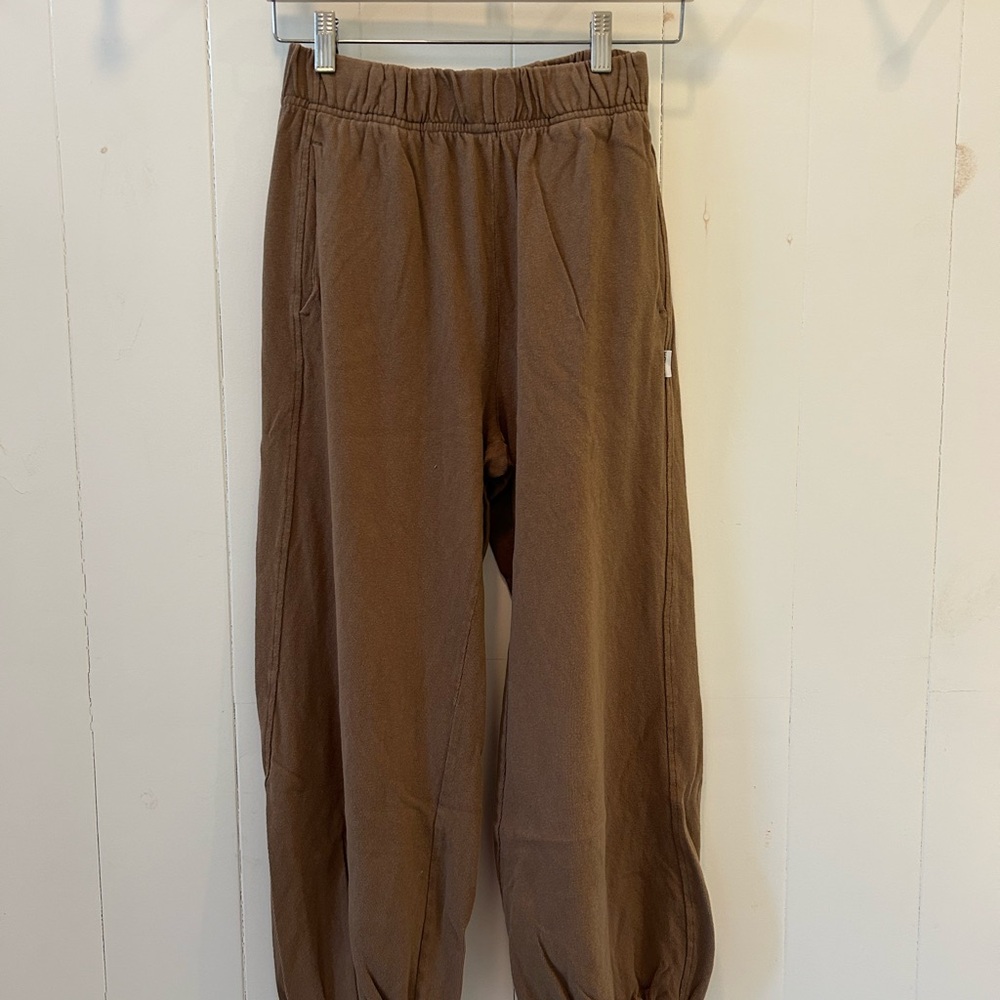 Le Bon Shoppe Ballon Pants in chocolate brown